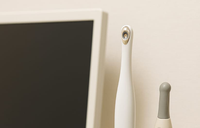 口腔内カメラの画像