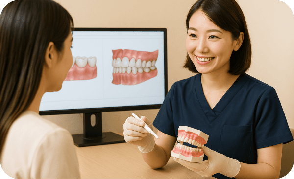 説明している様子