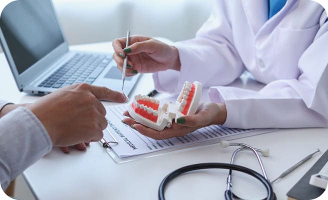 カウセリング中の様子