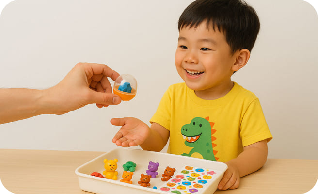 説明している様子