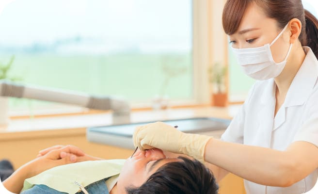 定期メンテナンスの様子